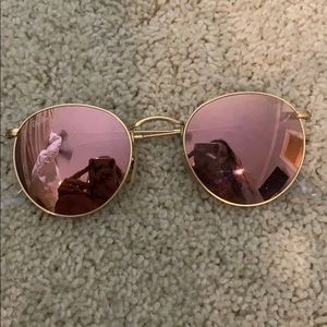 Authentic Ray-Bans circle sunglasses